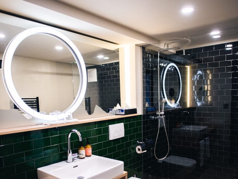 Modern bathroom remodel